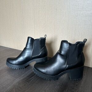 Nasty Gal Black Ankle Boots